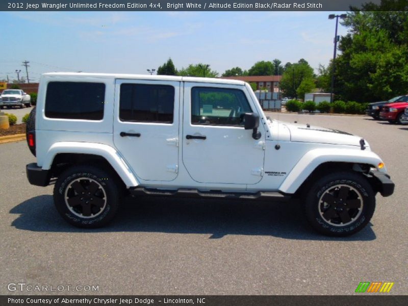  2012 Wrangler Unlimited Freedom Edition 4x4 Bright White