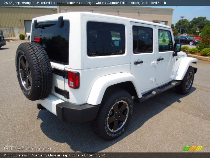  2012 Wrangler Unlimited Freedom Edition 4x4 Bright White