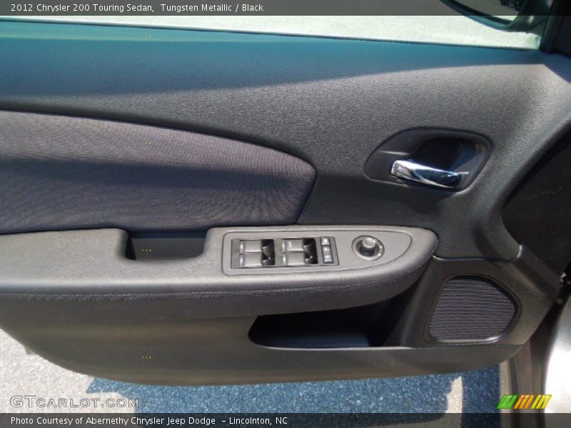 Tungsten Metallic / Black 2012 Chrysler 200 Touring Sedan