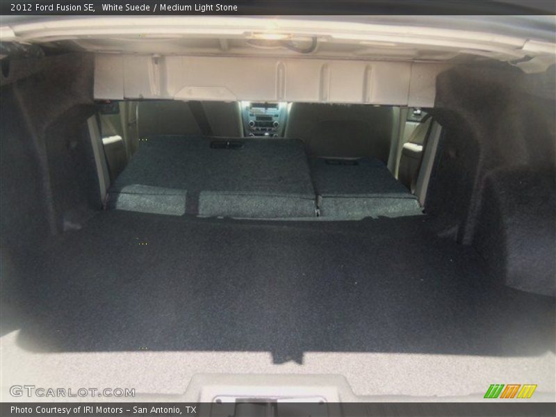 White Suede / Medium Light Stone 2012 Ford Fusion SE