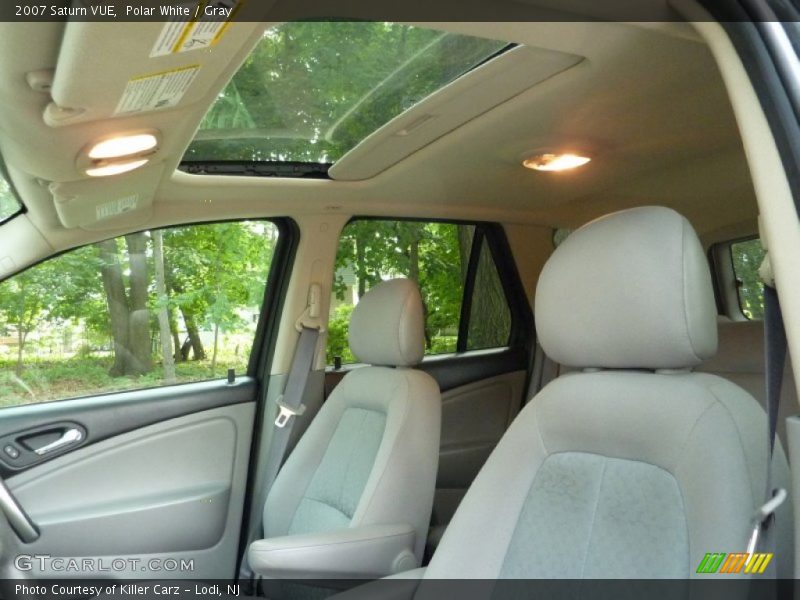 Polar White / Gray 2007 Saturn VUE