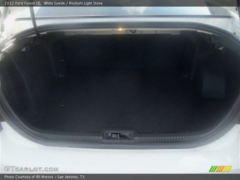 White Suede / Medium Light Stone 2012 Ford Fusion SE