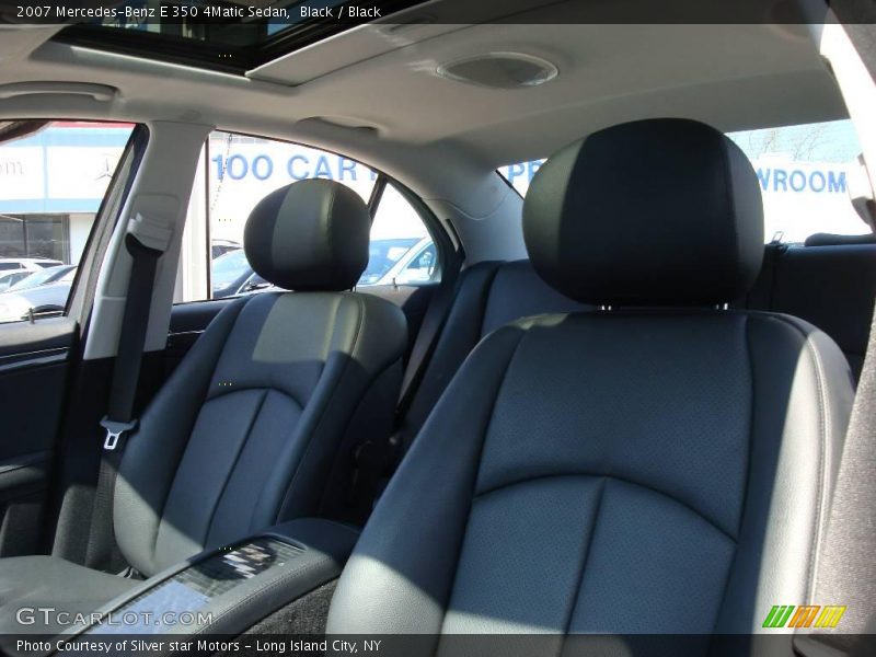 Black / Black 2007 Mercedes-Benz E 350 4Matic Sedan