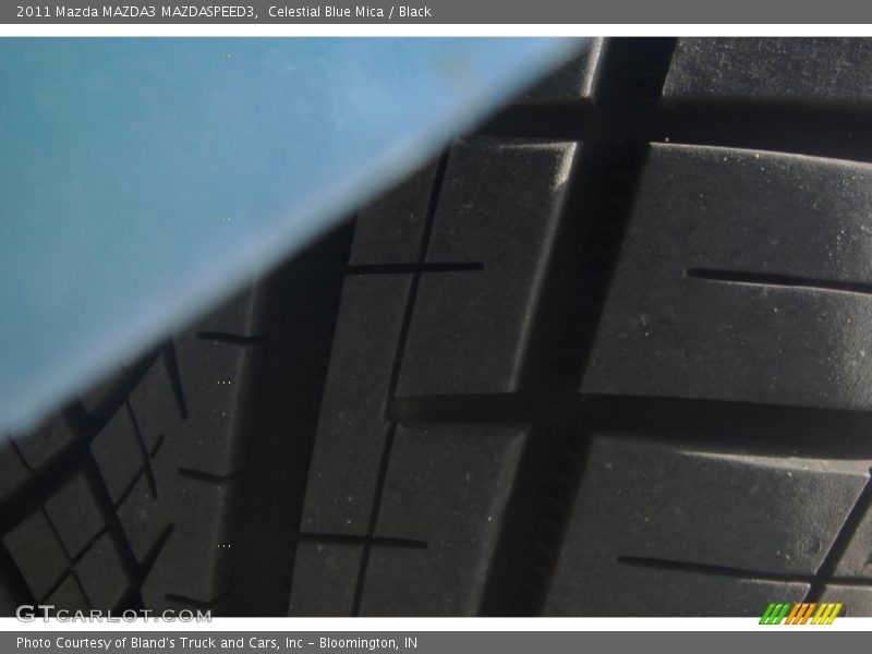 Celestial Blue Mica / Black 2011 Mazda MAZDA3 MAZDASPEED3