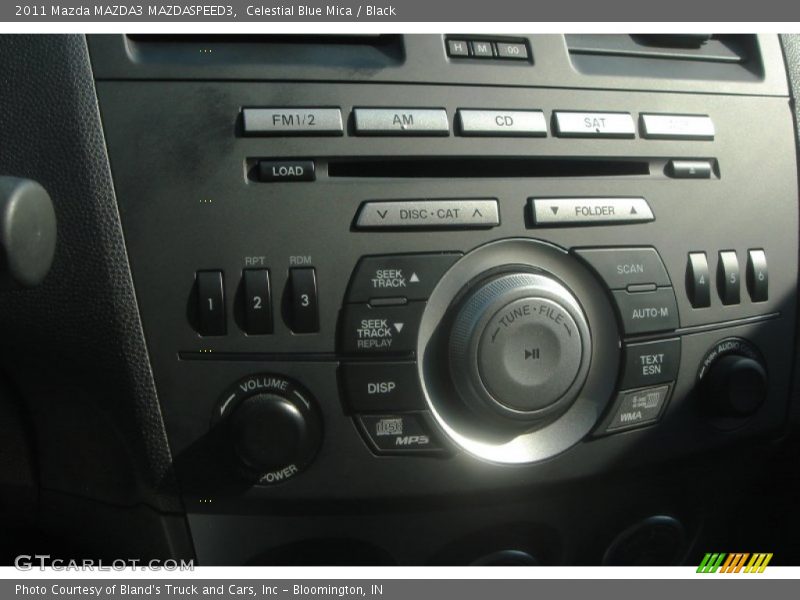 Audio System of 2011 MAZDA3 MAZDASPEED3