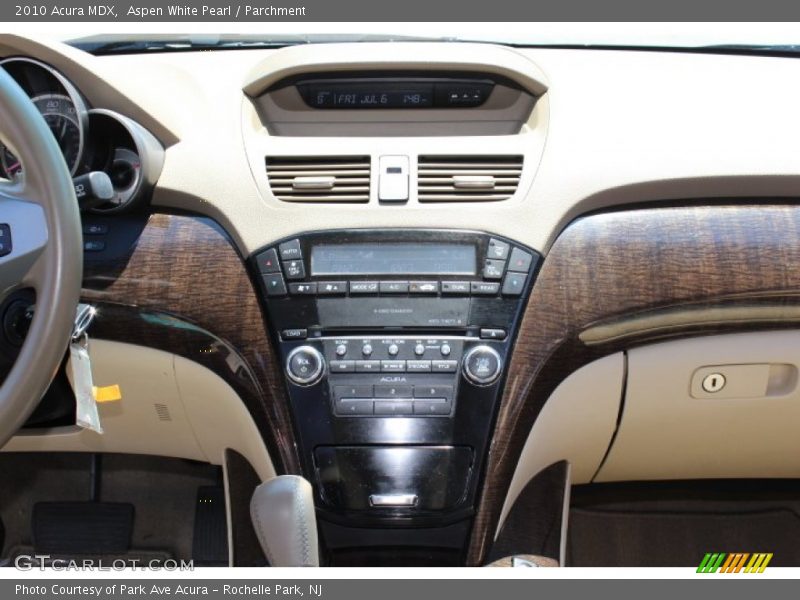 Aspen White Pearl / Parchment 2010 Acura MDX