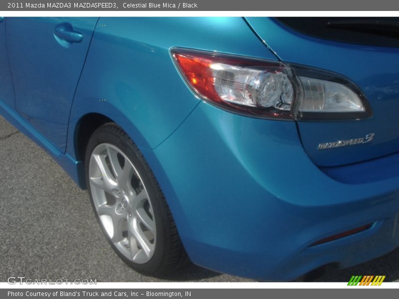 Celestial Blue Mica / Black 2011 Mazda MAZDA3 MAZDASPEED3