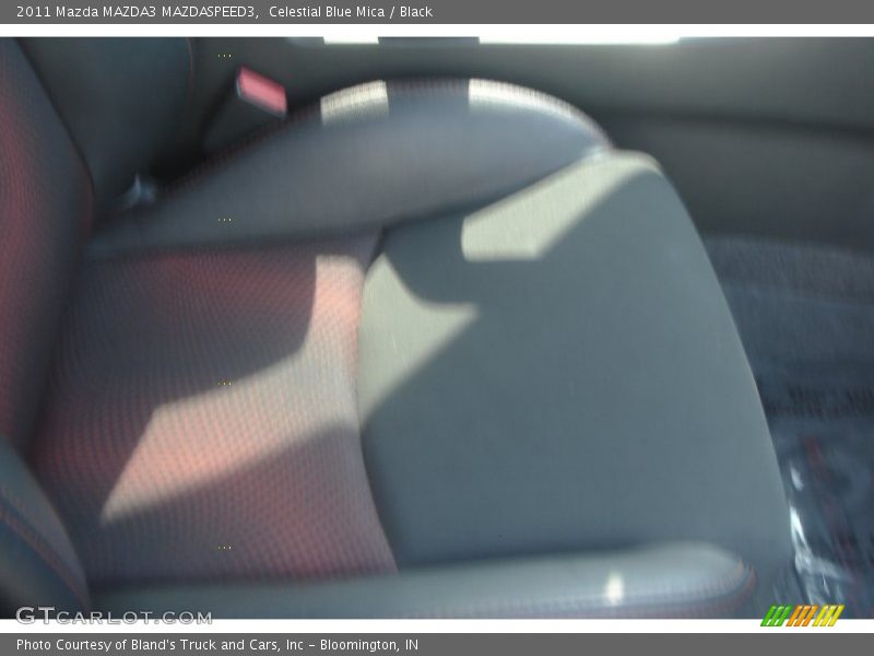Celestial Blue Mica / Black 2011 Mazda MAZDA3 MAZDASPEED3
