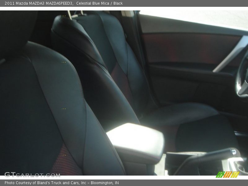 Celestial Blue Mica / Black 2011 Mazda MAZDA3 MAZDASPEED3