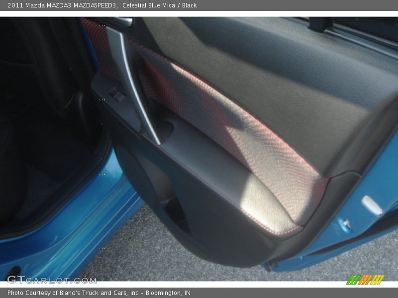 Celestial Blue Mica / Black 2011 Mazda MAZDA3 MAZDASPEED3