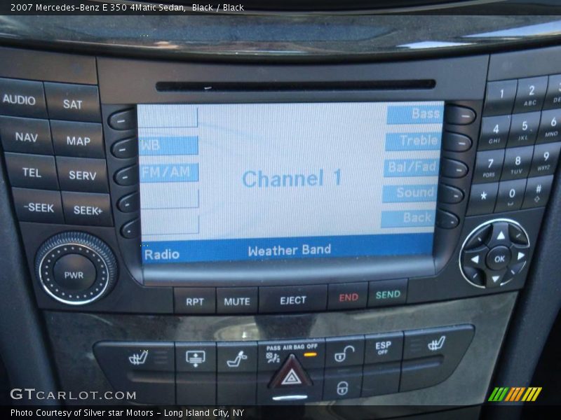 Black / Black 2007 Mercedes-Benz E 350 4Matic Sedan