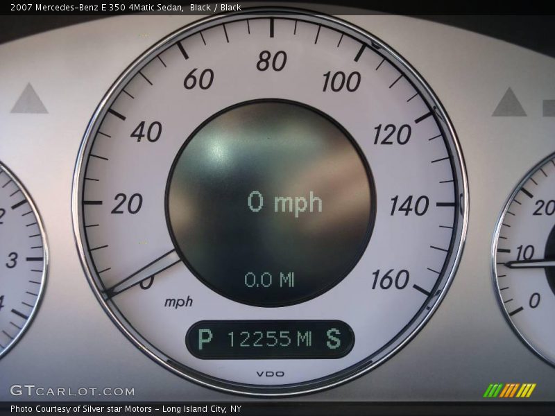 Black / Black 2007 Mercedes-Benz E 350 4Matic Sedan