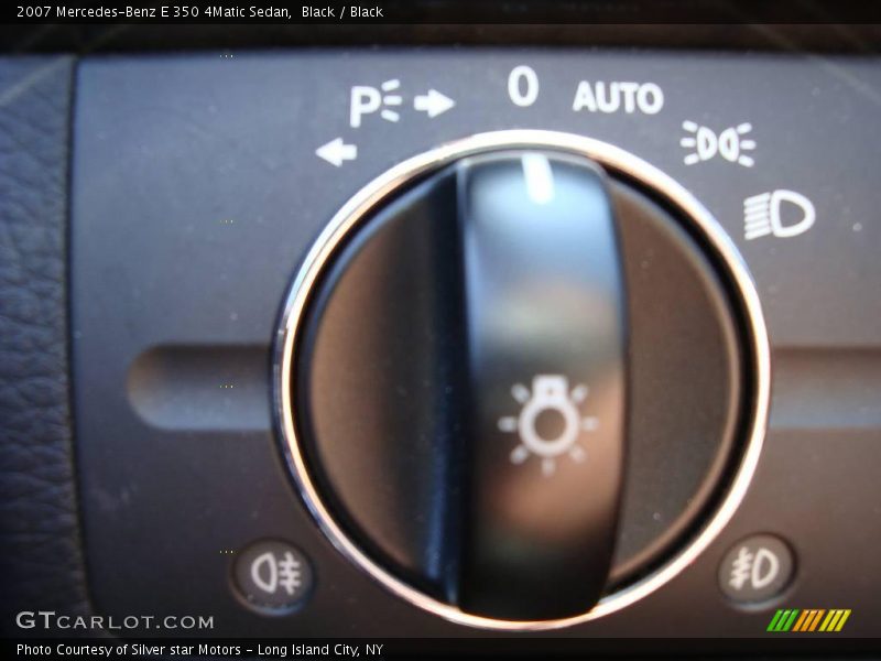 Black / Black 2007 Mercedes-Benz E 350 4Matic Sedan
