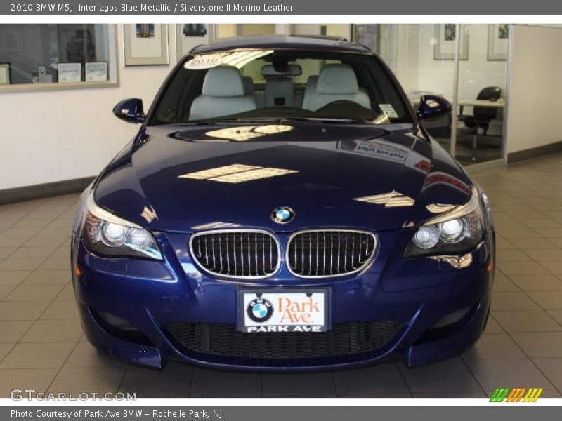 Interlagos Blue Metallic / Silverstone II Merino Leather 2010 BMW M5