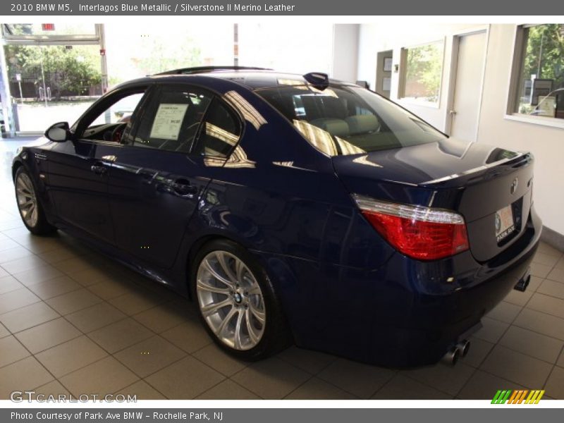 Interlagos Blue Metallic / Silverstone II Merino Leather 2010 BMW M5