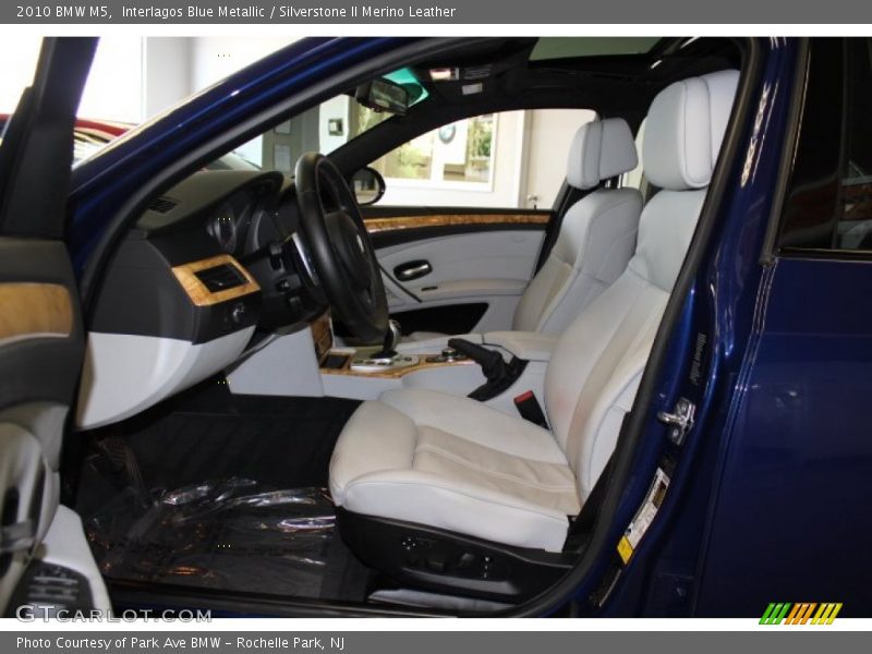  2010 M5  Silverstone II Merino Leather Interior