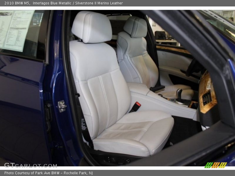  2010 M5  Silverstone II Merino Leather Interior