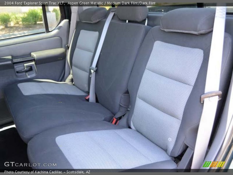 Aspen Green Metallic / Medium Dark Flint/Dark Flint 2004 Ford Explorer Sport Trac XLT