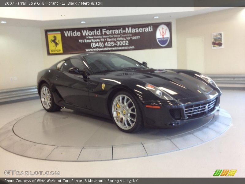 Black / Nero (Black) 2007 Ferrari 599 GTB Fiorano F1