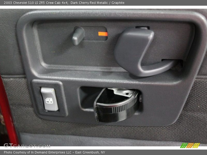 Dark Cherry Red Metallic / Graphite 2003 Chevrolet S10 LS ZR5 Crew Cab 4x4