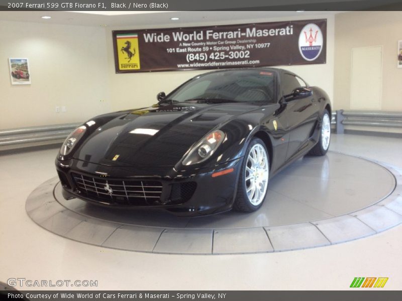 Black / Nero (Black) 2007 Ferrari 599 GTB Fiorano F1