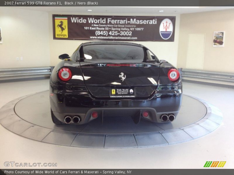 Black / Nero (Black) 2007 Ferrari 599 GTB Fiorano F1