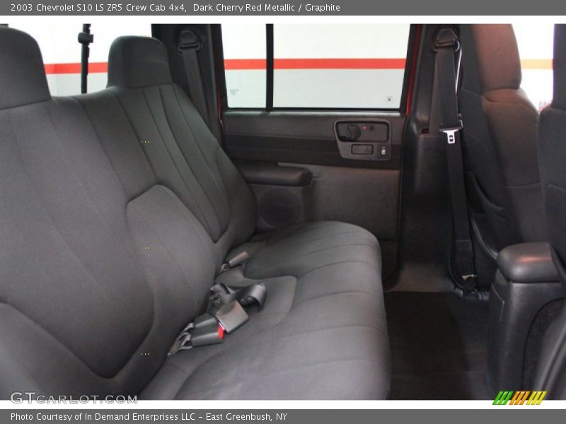 Dark Cherry Red Metallic / Graphite 2003 Chevrolet S10 LS ZR5 Crew Cab 4x4