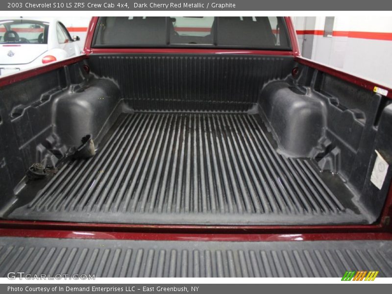 Dark Cherry Red Metallic / Graphite 2003 Chevrolet S10 LS ZR5 Crew Cab 4x4