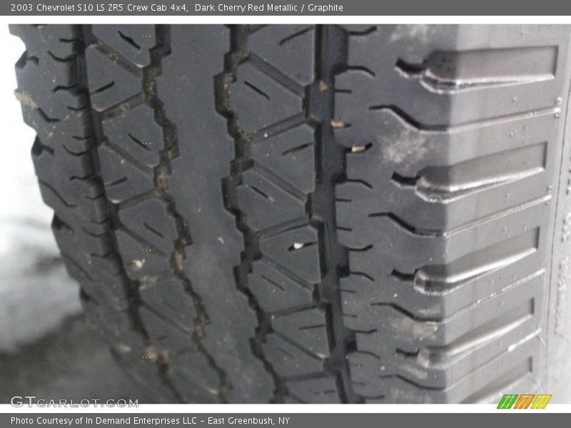 Dark Cherry Red Metallic / Graphite 2003 Chevrolet S10 LS ZR5 Crew Cab 4x4