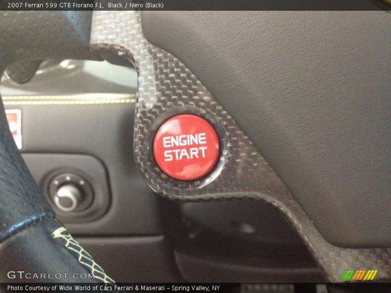 Controls of 2007 599 GTB Fiorano F1