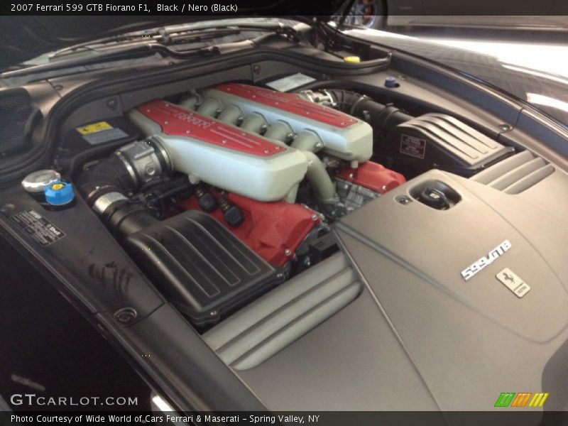  2007 599 GTB Fiorano F1 Engine - 6.0 Liter DOHC 48-Valve VVT V12