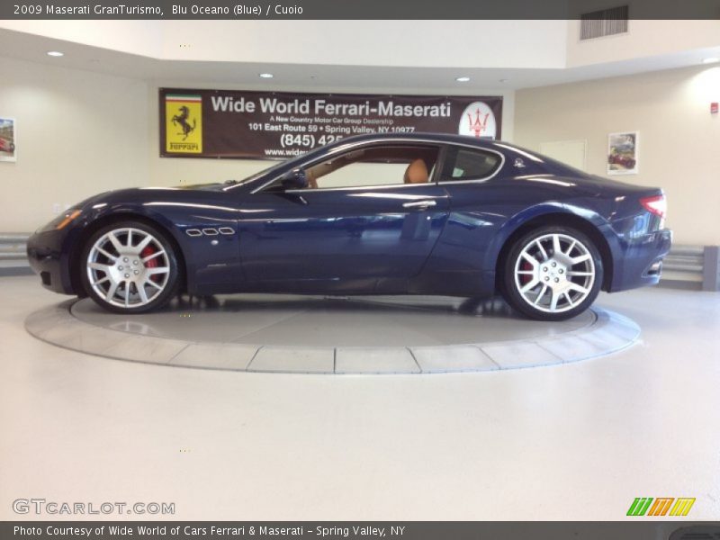 Blu Oceano (Blue) / Cuoio 2009 Maserati GranTurismo