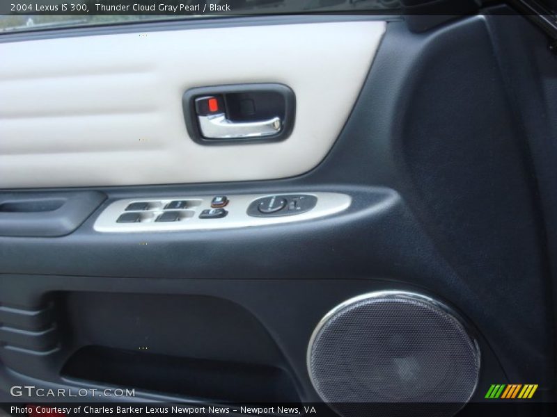 Thunder Cloud Gray Pearl / Black 2004 Lexus IS 300