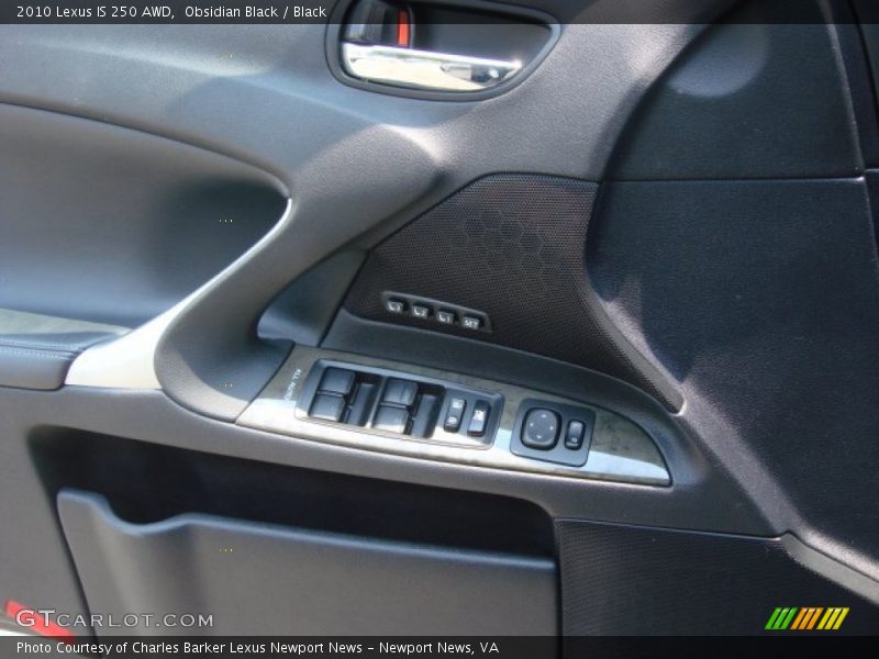 Obsidian Black / Black 2010 Lexus IS 250 AWD