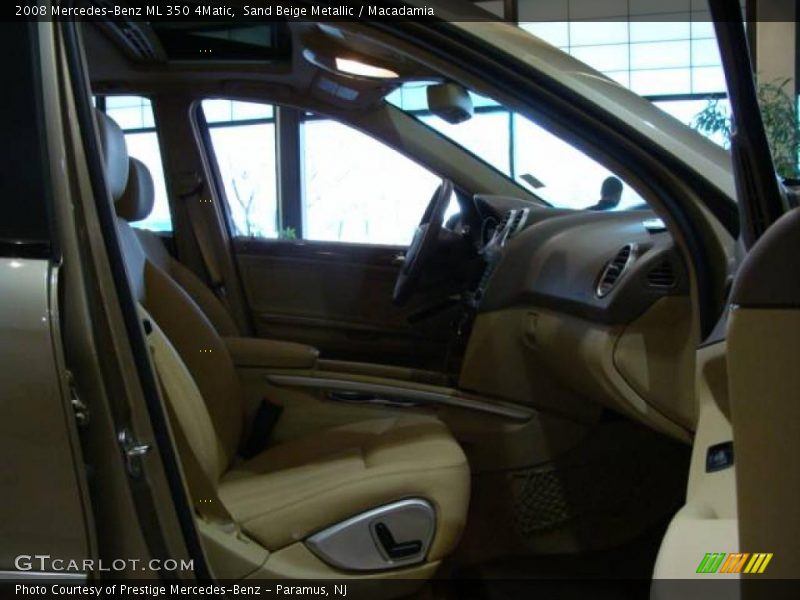 Sand Beige Metallic / Macadamia 2008 Mercedes-Benz ML 350 4Matic