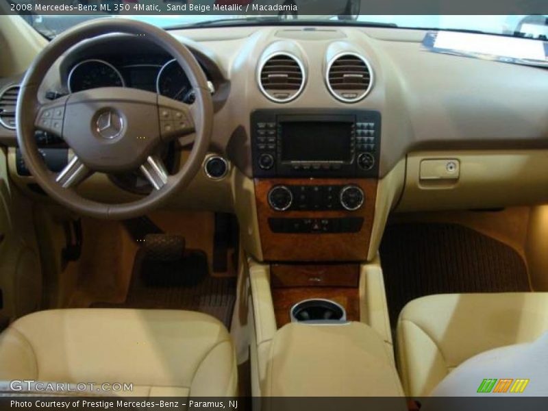 Sand Beige Metallic / Macadamia 2008 Mercedes-Benz ML 350 4Matic