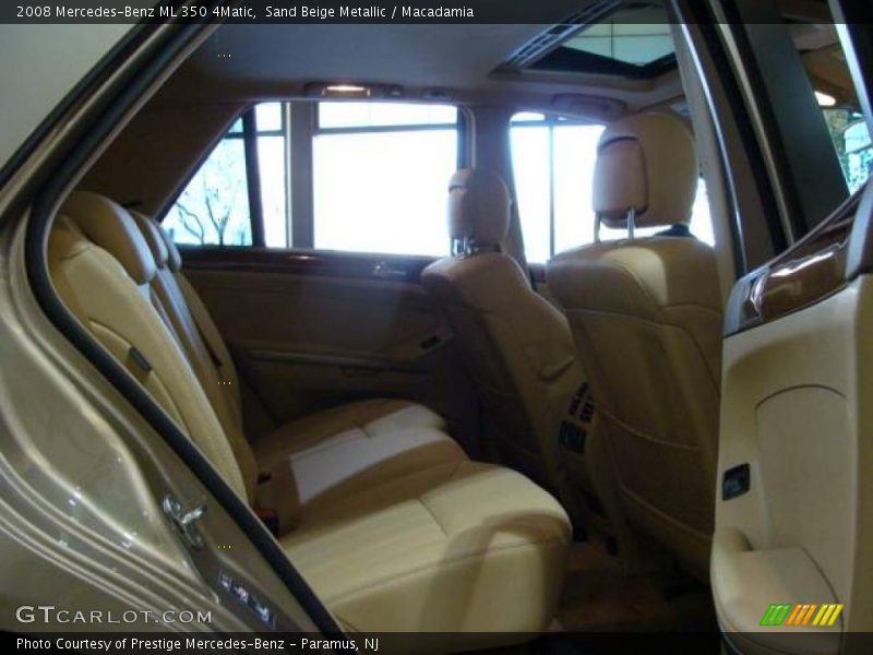 Sand Beige Metallic / Macadamia 2008 Mercedes-Benz ML 350 4Matic