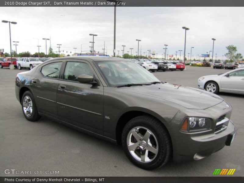 Dark Titanium Metallic / Dark Slate Gray 2010 Dodge Charger SXT