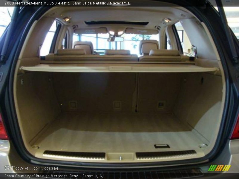 Sand Beige Metallic / Macadamia 2008 Mercedes-Benz ML 350 4Matic