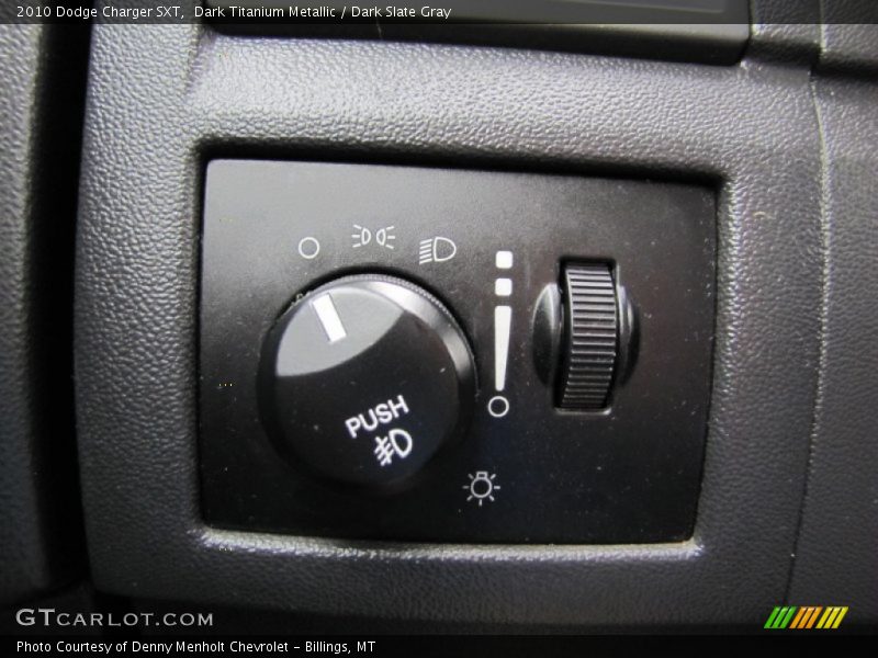 Dark Titanium Metallic / Dark Slate Gray 2010 Dodge Charger SXT