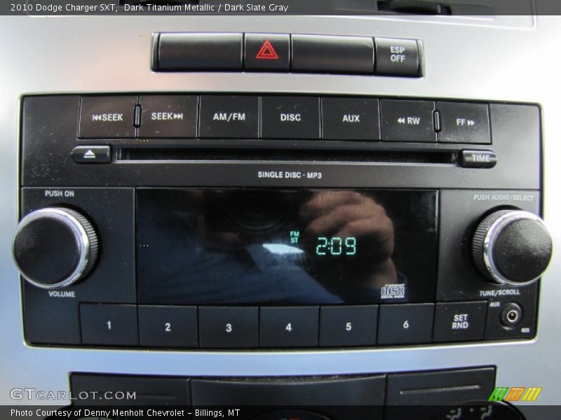 Dark Titanium Metallic / Dark Slate Gray 2010 Dodge Charger SXT