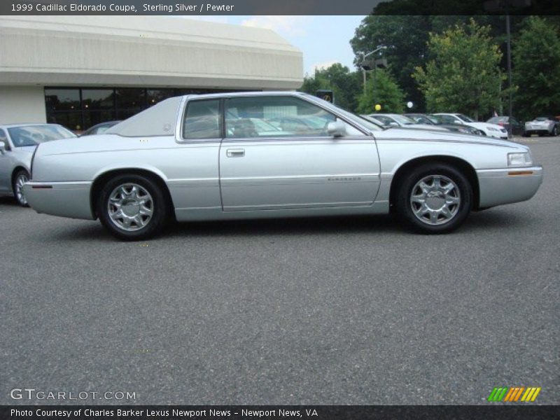 Sterling Silver / Pewter 1999 Cadillac Eldorado Coupe