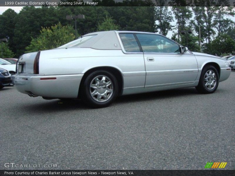 Sterling Silver / Pewter 1999 Cadillac Eldorado Coupe