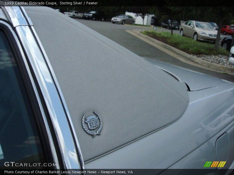 Sterling Silver / Pewter 1999 Cadillac Eldorado Coupe