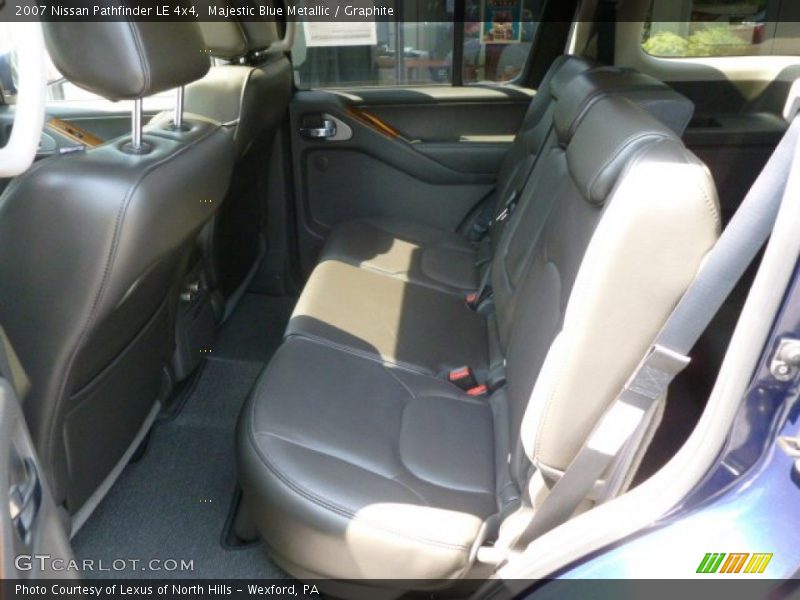 Majestic Blue Metallic / Graphite 2007 Nissan Pathfinder LE 4x4