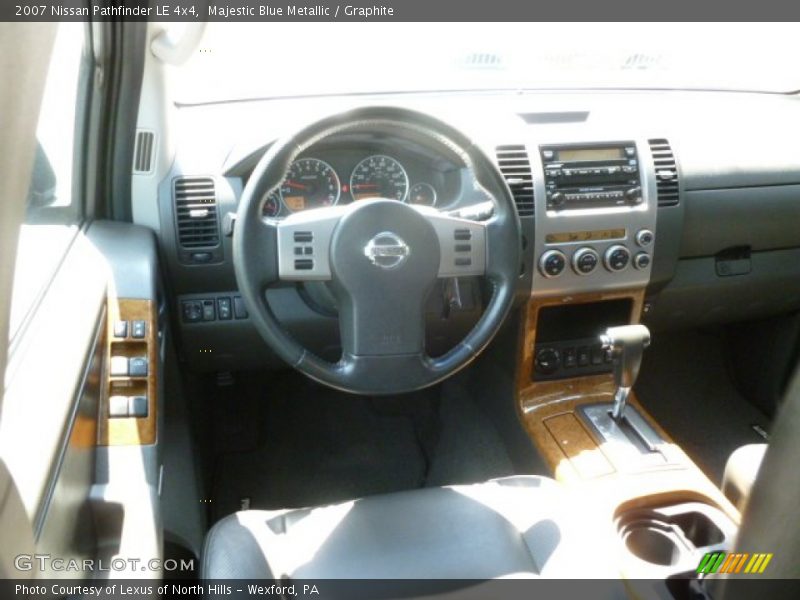 Majestic Blue Metallic / Graphite 2007 Nissan Pathfinder LE 4x4