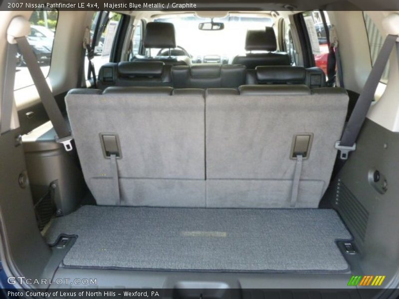 Majestic Blue Metallic / Graphite 2007 Nissan Pathfinder LE 4x4