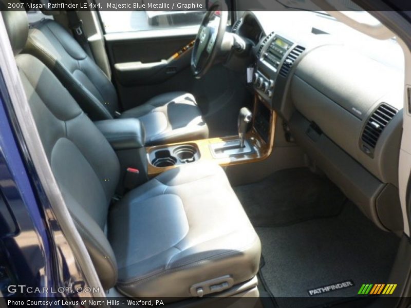 Majestic Blue Metallic / Graphite 2007 Nissan Pathfinder LE 4x4
