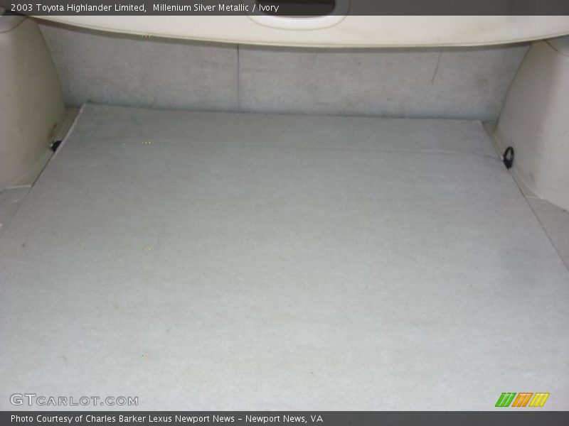 Millenium Silver Metallic / Ivory 2003 Toyota Highlander Limited