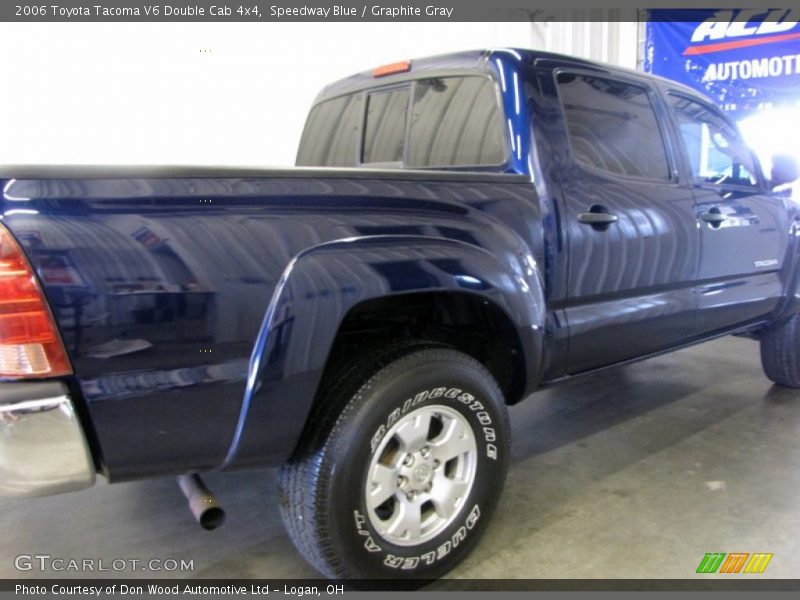 Speedway Blue / Graphite Gray 2006 Toyota Tacoma V6 Double Cab 4x4